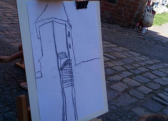 "Moje miasto" - plener malarski grafika