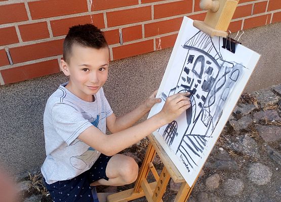 "Moje miasto" - plener malarski grafika