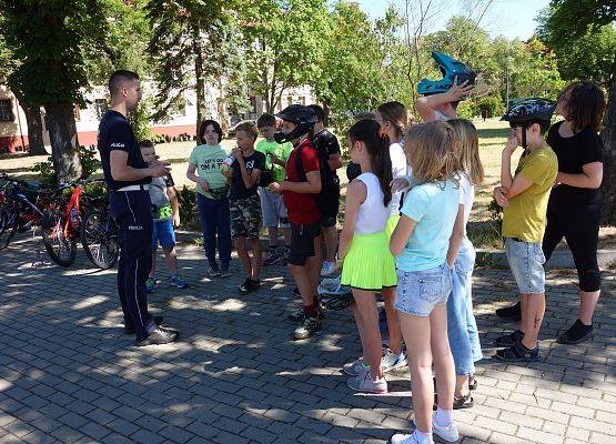 Egzamin na kartę rowerową klas IV grafika