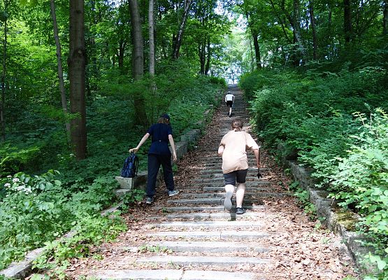 Turystyka aktywna - podchody grafika