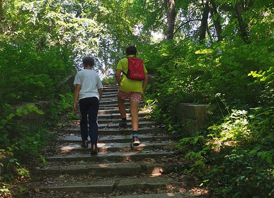 Turystyka aktywna - podchody grafika