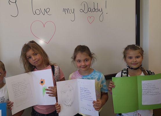 Dzień Taty w klasie 1a grafika
