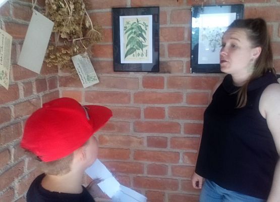 "Zioła, zielarstwo" - lekcja muzealna klasy drugiej (fotorelacja) grafika