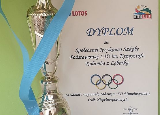 XII Mini Olimpiada Osób Niepełnosprawnych w Charbrowie grafika