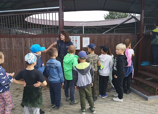 Wycieczka kaszubska klasy do Pałacu pod Bocianim Gniazdem w Runowie grafika