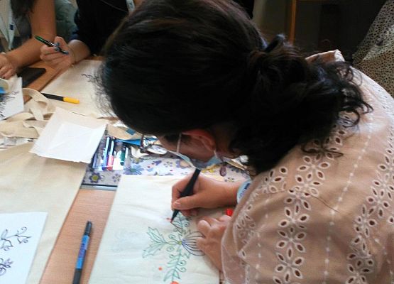 Warsztaty kaszubskie dla gości z Erasmus + grafika