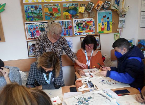 Warsztaty kaszubskie dla gości z Erasmus + grafika