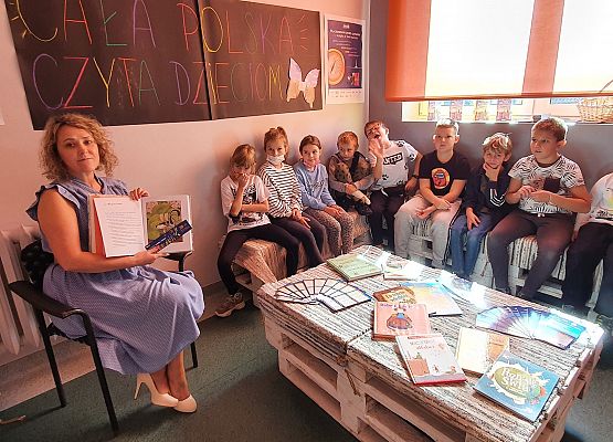 „Cała Polska Czyta Dzieciom” dla klas I-III grafika