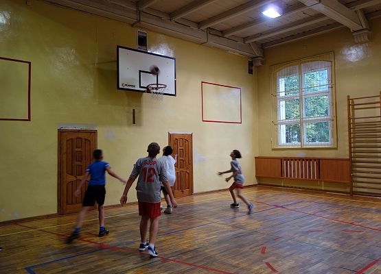 Sparing koszykarski grafika