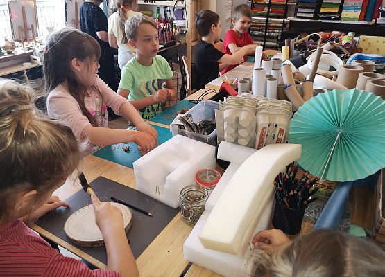 Warsztaty w EKO pracowni grafika