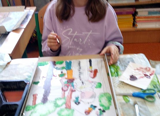 Nagrody w Powiatowym Konkursie Plastycznym ,,Jan Paweł II - Nie lękajcie się!"  grafika