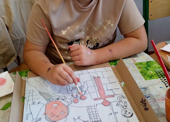 Nagrody w Powiatowym Konkursie Plastycznym ,,Jan Paweł II - Nie lękajcie się!"  grafika