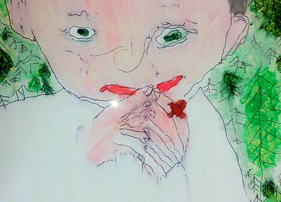 Nagrody w Powiatowym Konkursie Plastycznym ,,Jan Paweł II - Nie lękajcie się!"  grafika