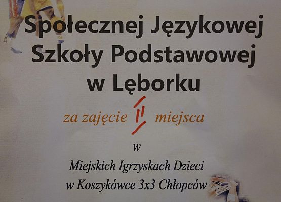 Igrzyska dzieci w koszykówce 3x3 chłopców grafika