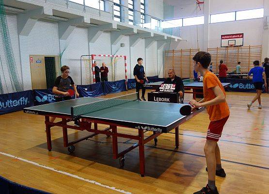 Miejskie Igrzyska Młodzieży Szkolnej w Tenisie Stołowym Chłopców grafika