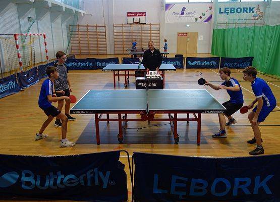 Miejskie Igrzyska Młodzieży Szkolnej w Tenisie Stołowym Chłopców grafika