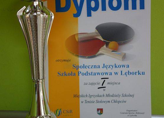 Miejskie Igrzyska Młodzieży Szkolnej w Tenisie Stołowym Chłopców grafika