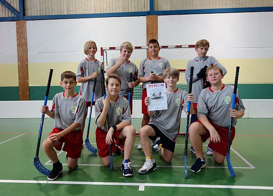 Miejskie Igrzyska Dzieci w Unihokeju Chłopców grafika