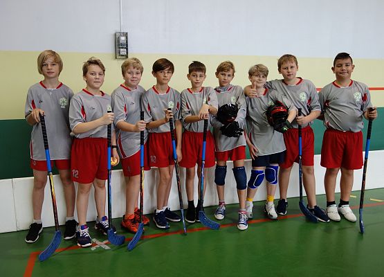 Miejskie Igrzyska Dzieci w Unihokeju Chłopców grafika