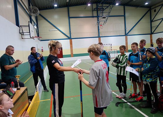 Miejskie Igrzyska Dzieci w Unihokeju Chłopców grafika