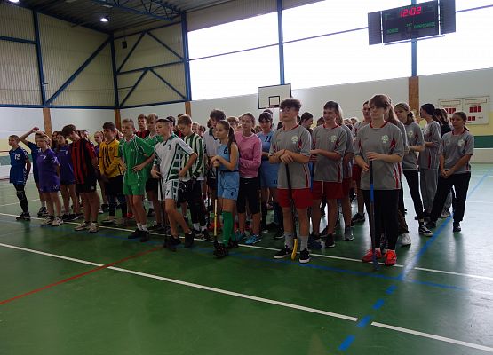 Miejskie Igrzyska Młodzieży Szkolnej w Unihokeju Dziewcząt i Chłopców grafika