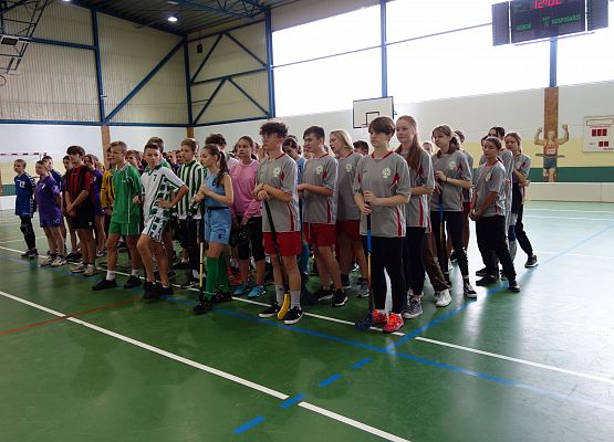 Miejskie Igrzyska Młodzieży Szkolnej w Unihokeju Dziewcząt i Chłopców grafika