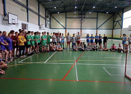 Miejskie Igrzyska Młodzieży Szkolnej w Unihokeju Dziewcząt i Chłopców grafika