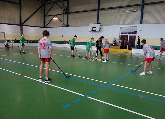 Miejskie Igrzyska Młodzieży Szkolnej w Unihokeju Dziewcząt i Chłopców grafika