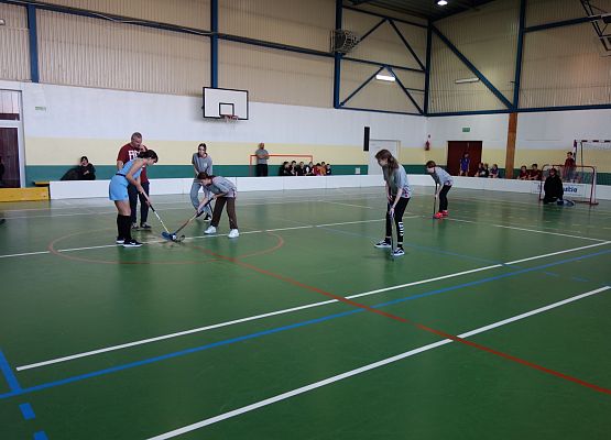 Miejskie Igrzyska Młodzieży Szkolnej w Unihokeju Dziewcząt i Chłopców grafika