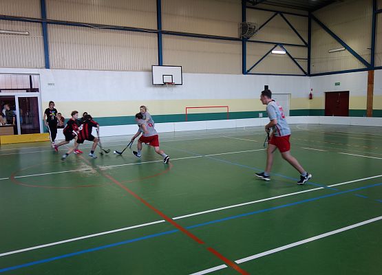 Miejskie Igrzyska Młodzieży Szkolnej w Unihokeju Dziewcząt i Chłopców grafika