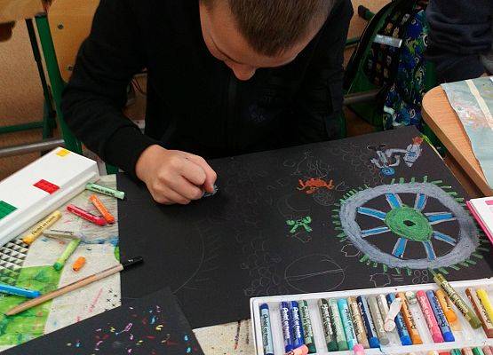 "ASTRONOMIA ART” – prace konkursowe grafika