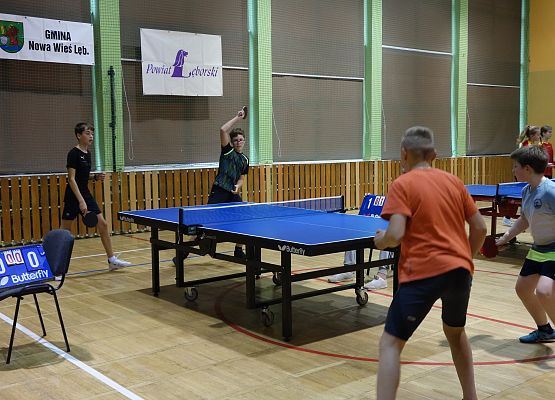 Jonatan i Paweł Mistrzami powiatu w tenisie stołowym! grafika