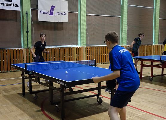 Jonatan i Paweł Mistrzami powiatu w tenisie stołowym! grafika