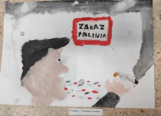 II miejsce - Tymoteusz Lewiński grafika