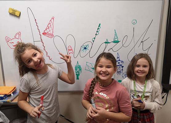 Andrzejki w klasach drugich :) grafika