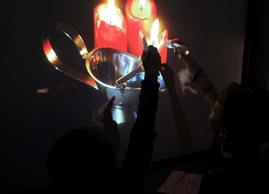 Andrzejki w klasach drugich :) grafika