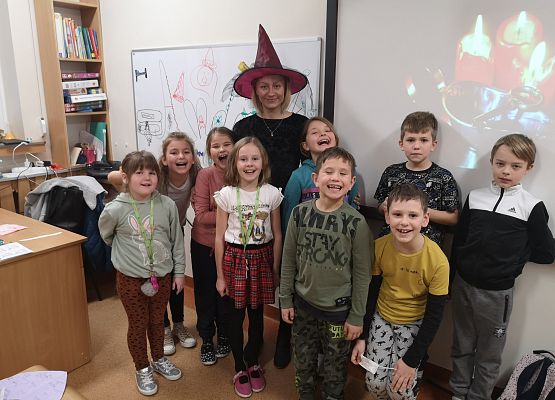 Andrzejki w klasach drugich :) grafika