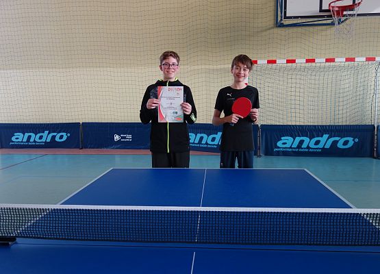 Półfinał Wojewódzki w Tenisa Stołowego grafika