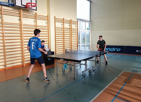 Półfinał Wojewódzki w Tenisa Stołowego grafika