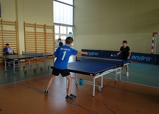Półfinał Wojewódzki w Tenisa Stołowego grafika