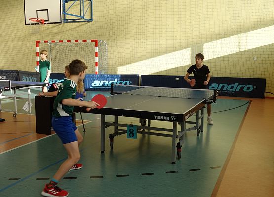 Półfinał Wojewódzki w Tenisa Stołowego grafika