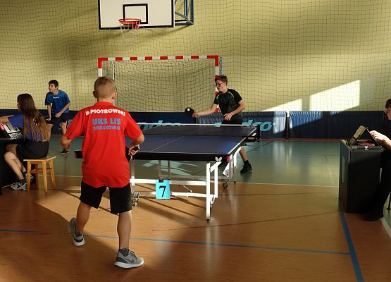 Półfinał Wojewódzki w Tenisa Stołowego grafika