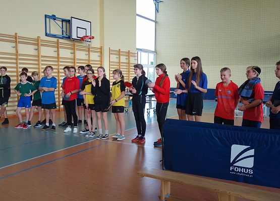 Półfinał Wojewódzki w Tenisa Stołowego grafika