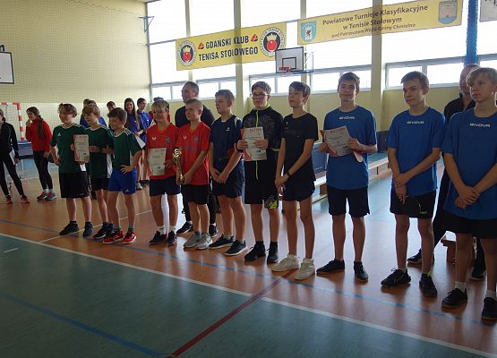 Półfinał Wojewódzki w Tenisa Stołowego grafika