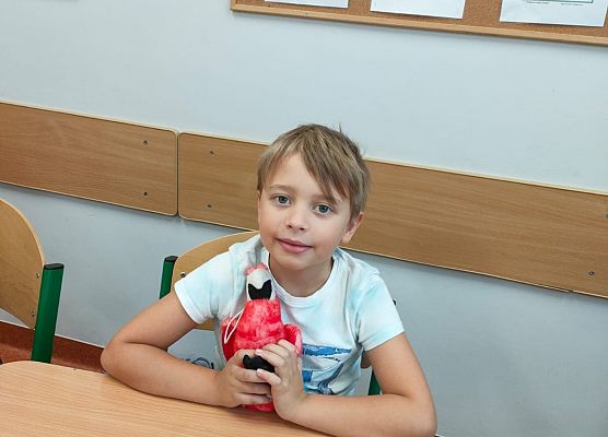 Dzień Pluszowego Misia w klasie 1a grafika