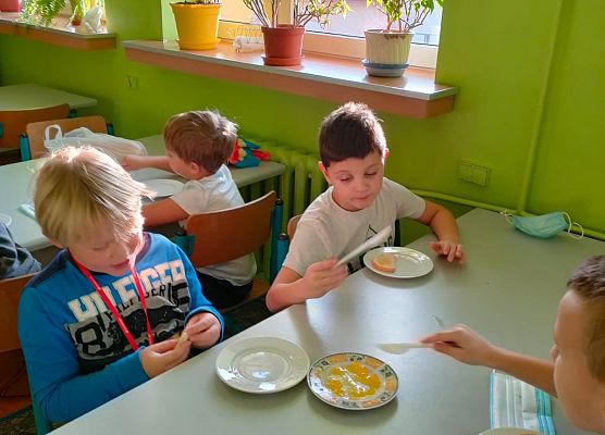 Dzień Pluszowego Misia w klasie 1a grafika