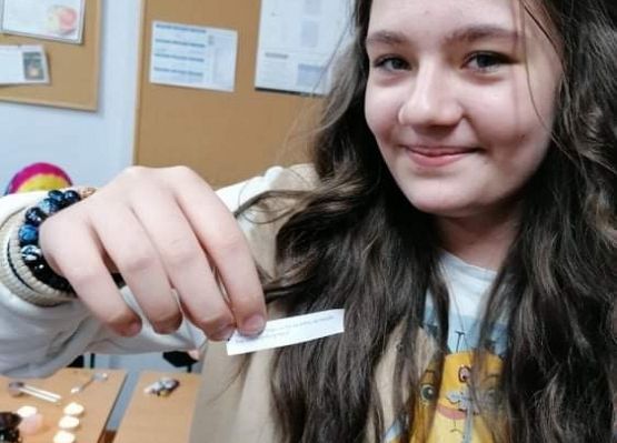 Fotorelacja z zabawy andrzejkowej klasy 7a grafika