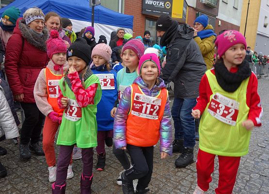 Bieg Mikołajkowy grafika