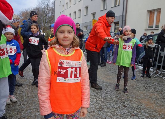 Bieg Mikołajkowy grafika