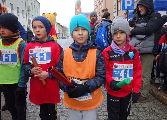 Bieg Mikołajkowy grafika